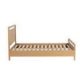 Light Oak King Wooden Bed Frame - Vixen