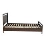 Dark Wood King Wooden Bed Frame - Vixen