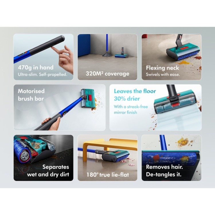 Dyson W1PENCILWASH W1 PencilWash Wet and Dry Vacuum Cleaner