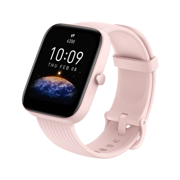 Amazfit Bip 3 Pro Smart Watch - Pink