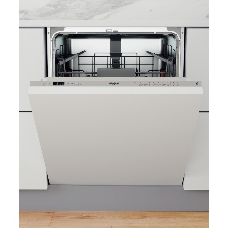 Refurbished Whirlpool 6th Sense W2IHD524UK 14 Place Fully Integrated Dishwasher