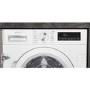 Neff 8kg 1400rpm Integrated Washing Machine - White