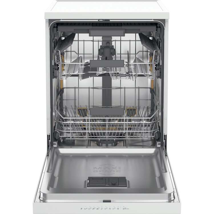 Whirlpool 6th Sense Freestanding Dishwasher - D-Rated, White