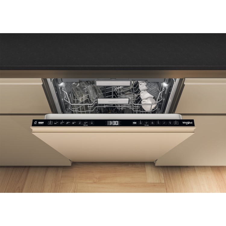 Refurbished Whirlpool 6th Sense W7IHF60TUSUK 15 Place Fully Integrated Dishwasher