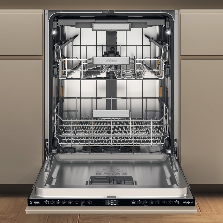 Refurbished Whirlpool 6th Sense W7IHF60TUSUK 15 Place Fully Integrated Dishwasher