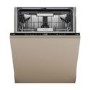 Whirlpool 6th Sense Integrated Dishwasher - C-Rated, Black control panel