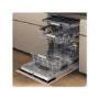 Whirlpool 6th Sense Integrated Dishwasher - C-Rated, Black control panel