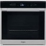 Refurbished Whirlpool W7OM44BPS1P 60cm Single Built In Electric Oven with Pyrolytic Cleaning Stainless Steel