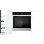 Refurbished Whirlpool W7OM44BPS1P 60cm Single Built In Electric Oven with Pyrolytic Cleaning Stainless Steel