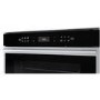 Refurbished Whirlpool W7OM44BPS1P 60cm Single Built In Electric Oven with Pyrolytic Cleaning Stainless Steel