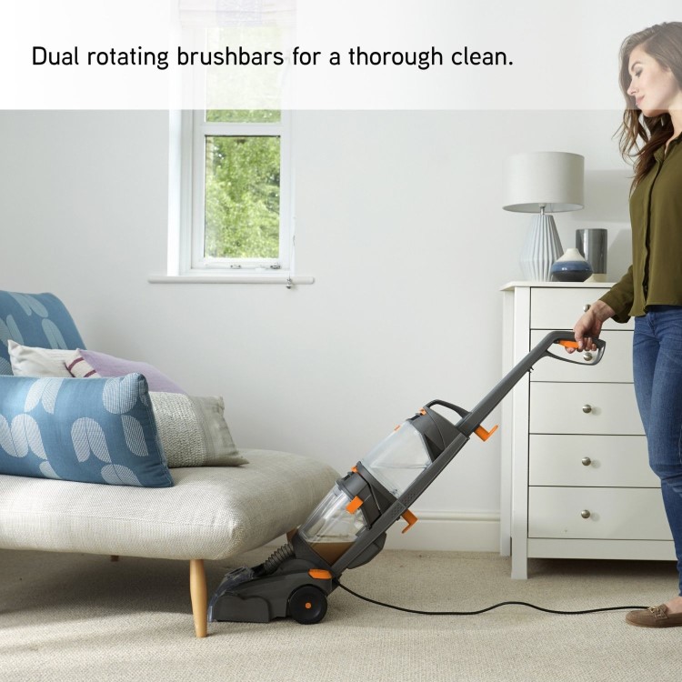 Vax Dual Power W86-DP-B Carpet Cleaner with Dual Rotating Brush Bars
