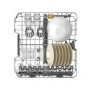Whirlpool Integrated Dishwasher - 6th Sense PowerClean Pro B-Rated - Black control panel