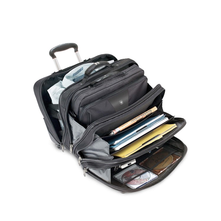 Wenger Swissgear Patriot Roller 2 Piece Travel Set for Laptops up to 17" - Black