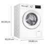 Bosch Series 4 9kg 1400rpm Washing Machine - White