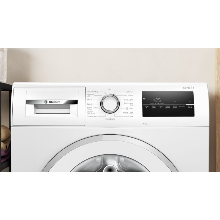 Bosch Series 4 9kg 1400rpm Washing Machine - White