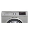 Bosch Series 4 8kg 1400rpm Washing Machine - Silver Inox