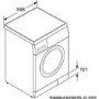 Bosch WAP28378GB Serie 6 Maxx EcoSilence 8kg 1400rpm Freestanding Washing Machine-White