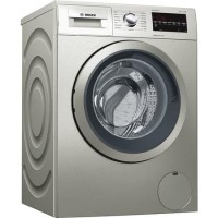 Refurbished Bosch Serie 6 WAT2840SGB Freestanding 9KG 1400 Spin Washing Machine Silver