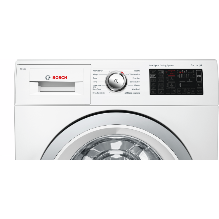 Refurbished Bosch Serie 6 WAT286H0GB Smart Freestanding 9KG 1400 Spin Washing Machine