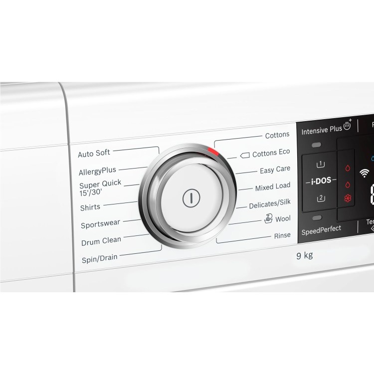 Bosch WAV28KH9GB Serie 8 9kg 1400rpm Freestanding Washing Machine with i-Dos - White