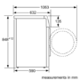 Refurbished Bosch WAV28MH3GB Serie 8 Smart Freestanding 9KG 1400 Spin Washing Machine White