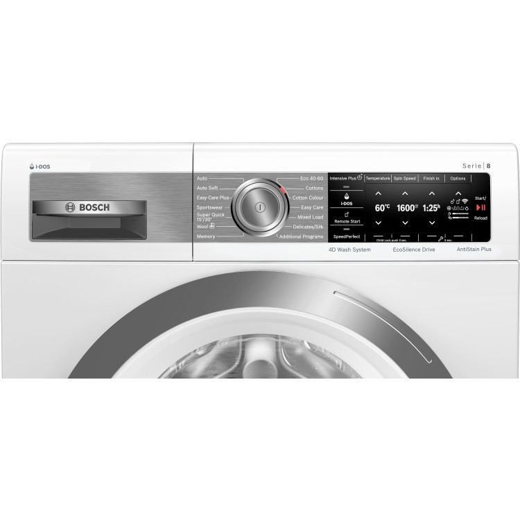Bosch WAX32EH1GB Serie 8 10kg 1600rpm Freestanding Washing Machine - White