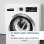 Refurbished Bosch WAX32GH4GB Serie 8 10KG 1600 Spin Freestanding Washing Machine White