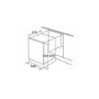CDA WC432 10 Place Slimline Fully Integrated Dishwasher