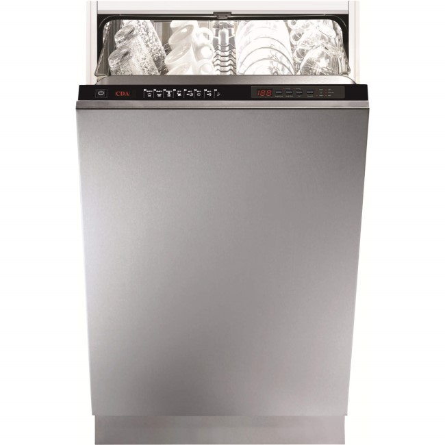 CDA WC461 Slimline 10 Place Fully Integrated Dishwasher