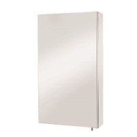 GRADE A1 - Steel Mirrored Wall Bathroom Cabinet 300 x 550mm - Croydex