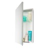 GRADE A1 - Steel Mirrored Wall Bathroom Cabinet 300 x 550mm - Croydex