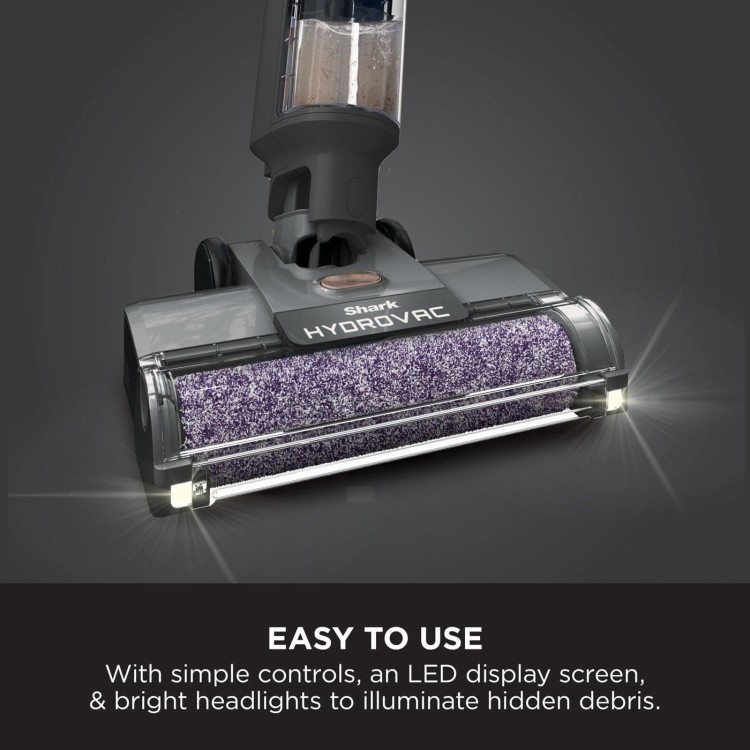 Shark HydroVac Cordless 3-in1 Hard Floor Cleaner - Charcoal Grey