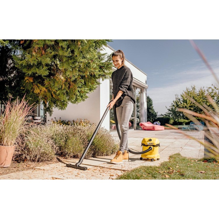 Kärcher WD2 Plus 12L Wet & Dry Vacuum Cleaner – Powerful Home & Garage Cleaning