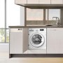 Hisense 3S Series 8kg Wash 6kg Dry 1400rpm Integrated Washer Dryer - White