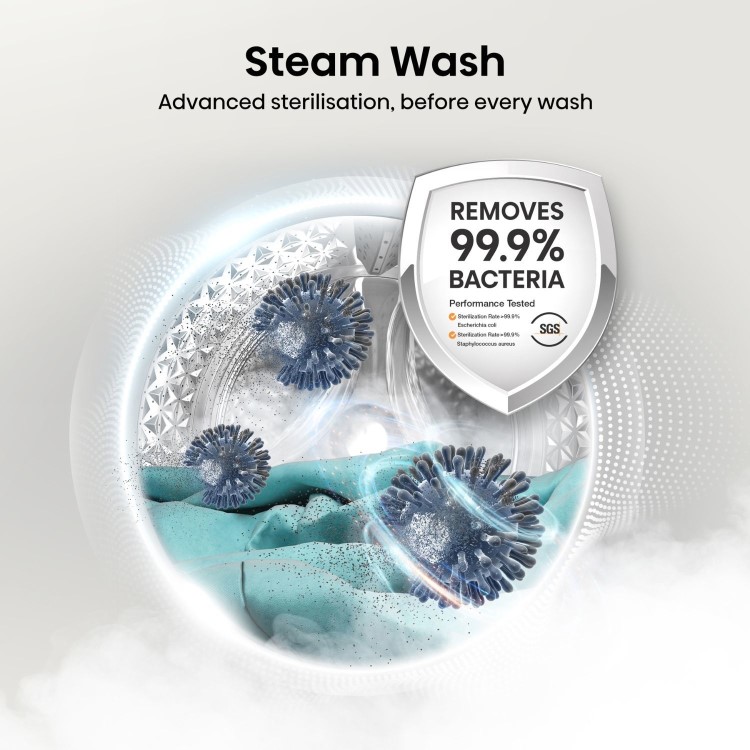 Hisense 3s Series 10kg Wash 6kg Dry 1400rpm Washer Dryer - White