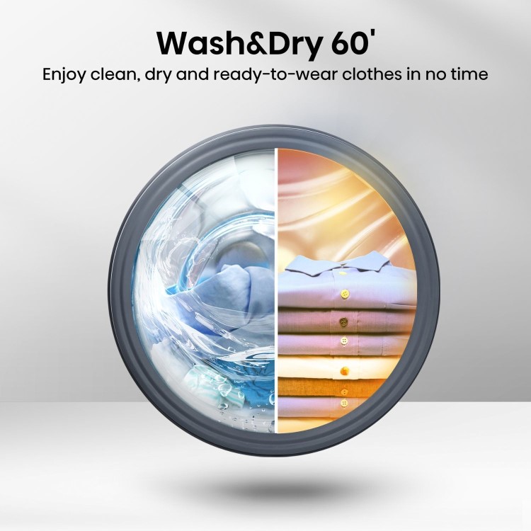 Hisense 3s Series 10kg Wash 6kg Dry 1400rpm Washer Dryer - White