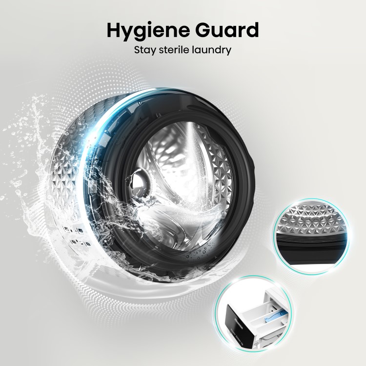 Hisense 3S Series 8kg Wash 5kg Dry 1400rpm Washer Dryer - White