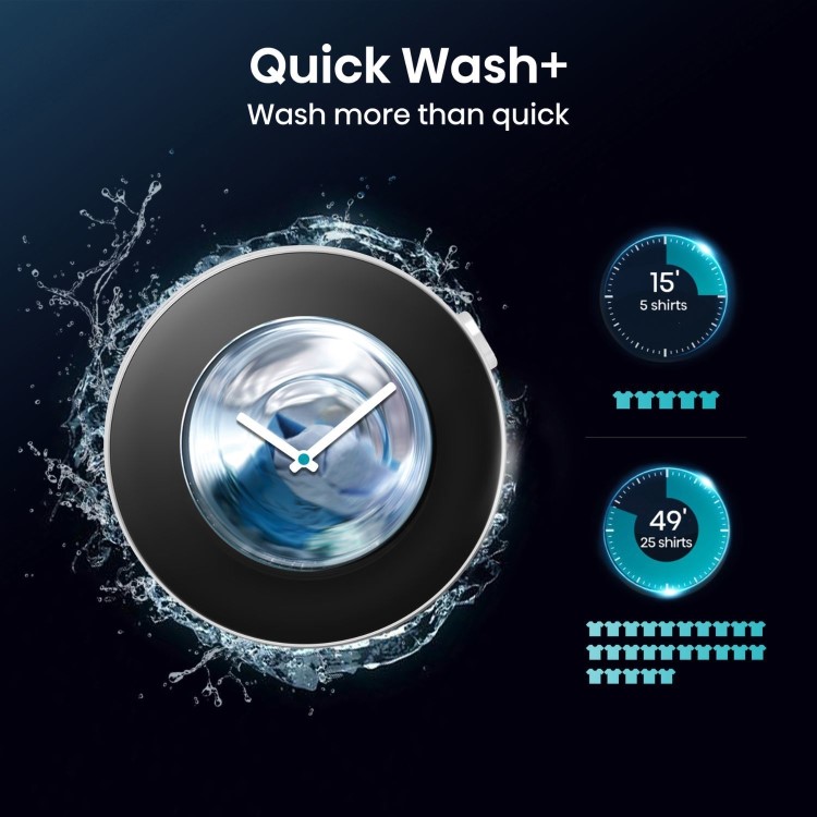 Hisense 5 Series 10.5kg Wash 6kg Dry 1400rpm Washer Dryer - White