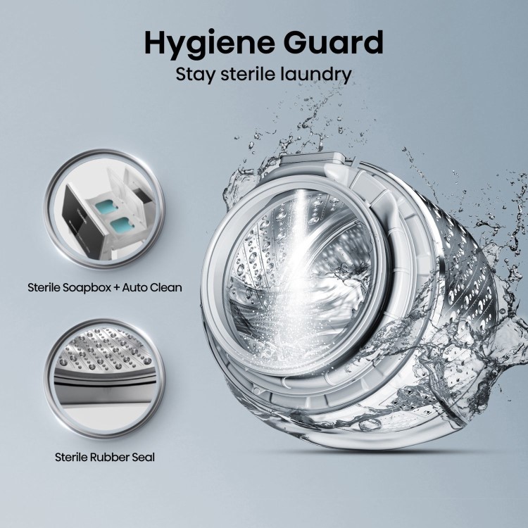 Hisense 5 Series 10.5kg Wash 6kg Dry 1400rpm Washer Dryer - White