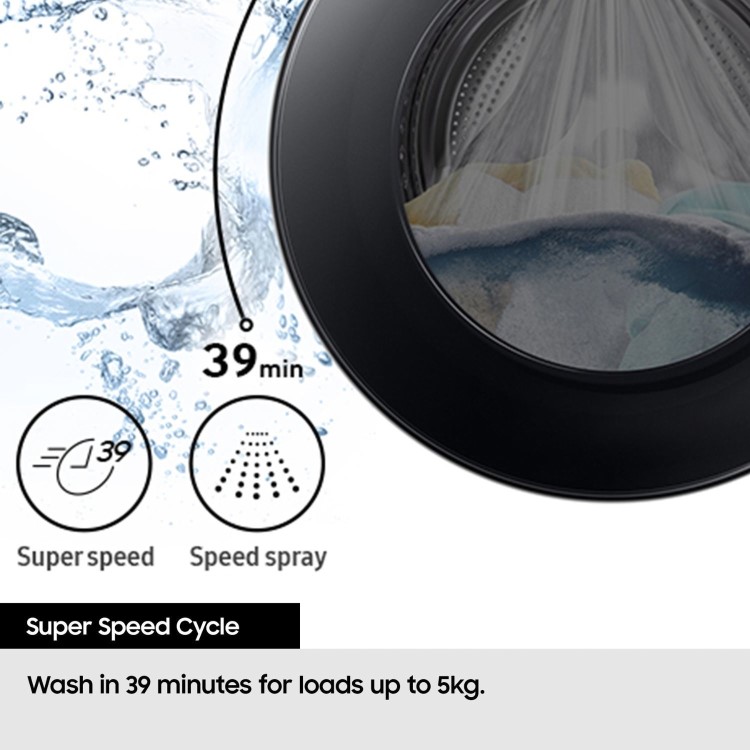 Samsung Series 5 9kg Wash 6kg Dry 1400rpm Washer Dryer - White