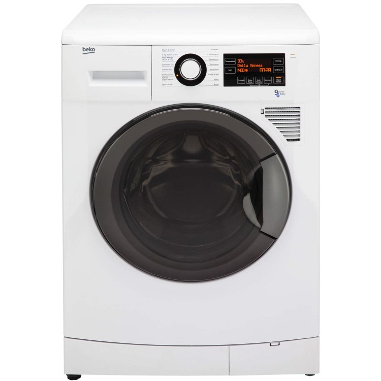 Refurbished Beko WDA914401W Freestanding 9/6KG 1400 Spin Washer Dryer White