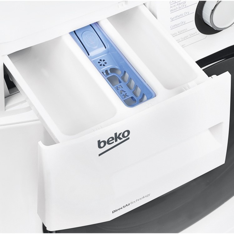 Refurbished Beko WDA914401W Freestanding 9/6KG 1400 Spin Washer Dryer White