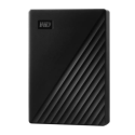 WDBPKJ0050BBK-WESN Western Digital My Passport 5TB USB 3.2 Gen 1 Portable External Hard Drive - Black
