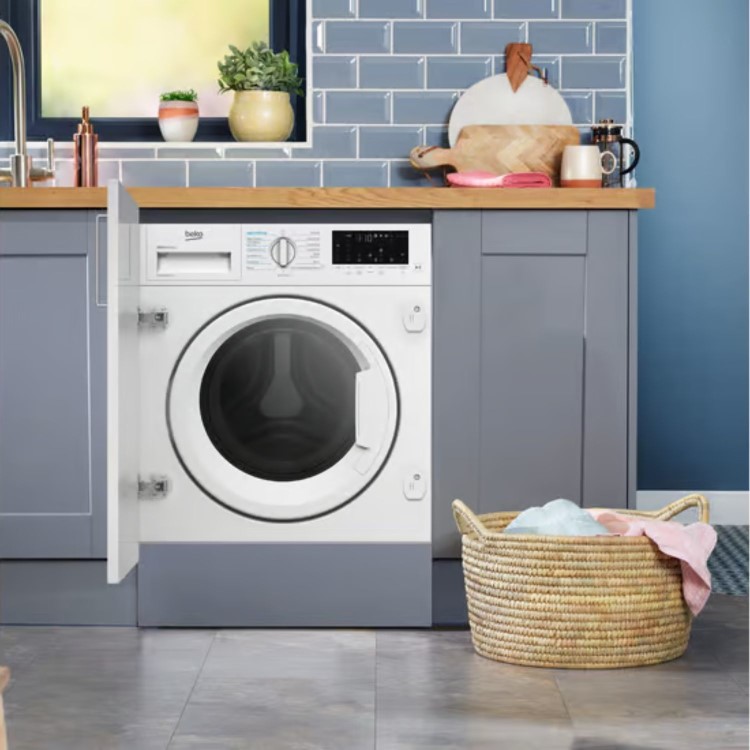Beko 8kg Wash 5kg Dry 1400rpm Integrated Washer Dryer