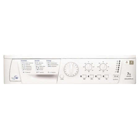 Hotpoint WDL520P Aquarius 7kg Wash 5kg Dry 1200rpm Freestanding Washer Dryer-White