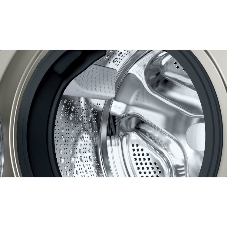 Refurbished Bosch Series 6 WDU28569GB Freestanding 10/6KG 1400 Spin Washer Dryer Silver