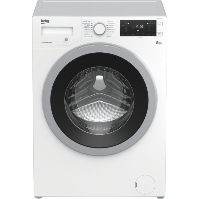 Beko WDX8543130W 8kg Wash 5kg Dry 1400rpm Freestanding Washer Dryer - White