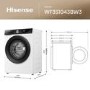 Hisense 3s Series 10.5kg 1400rpm Washing Machine - White