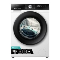 Hisense 3s Series 10.5kg 1400rpm Washing Machine - White Hisense 3s Series 10.5kg 1400rpm Washing Machine - White