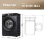Hisense 3S Series 9kg 1400rpm Washing Machine - Black